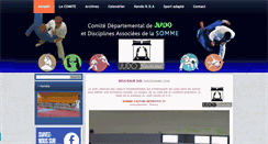Desktop Screenshot of judosomme.com